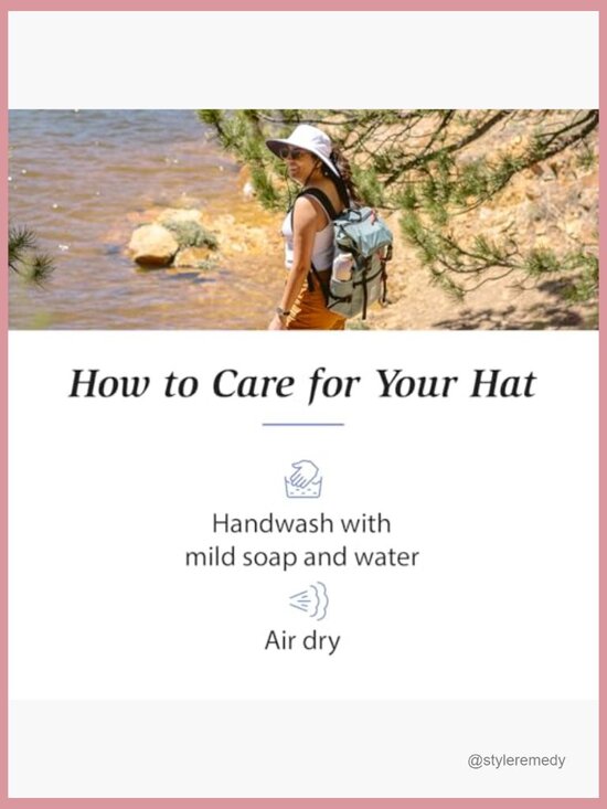 UPF 50+ Packable Ponytail Bucket Sun Hat with Chin Strap